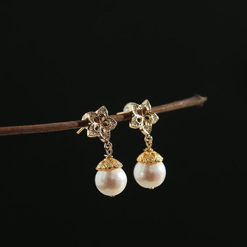 The Unmatchable Beauty Freshwater Pearl Earrings